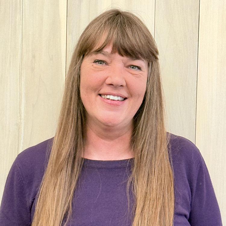 Utility Services staff Lisa Hewitt