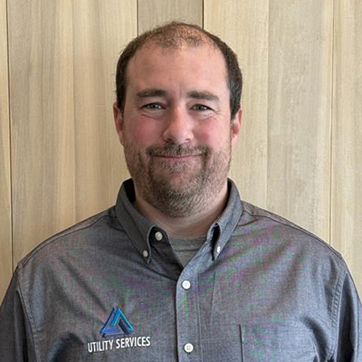 A photo of Ryan Stokey of Utility Services